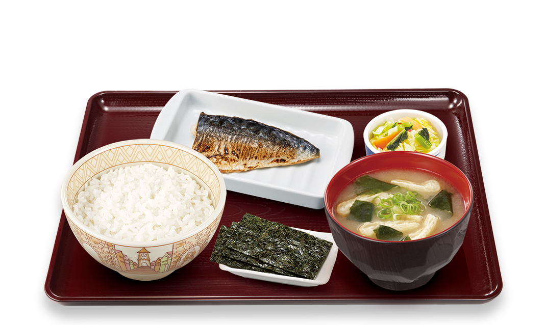 塩さば定食