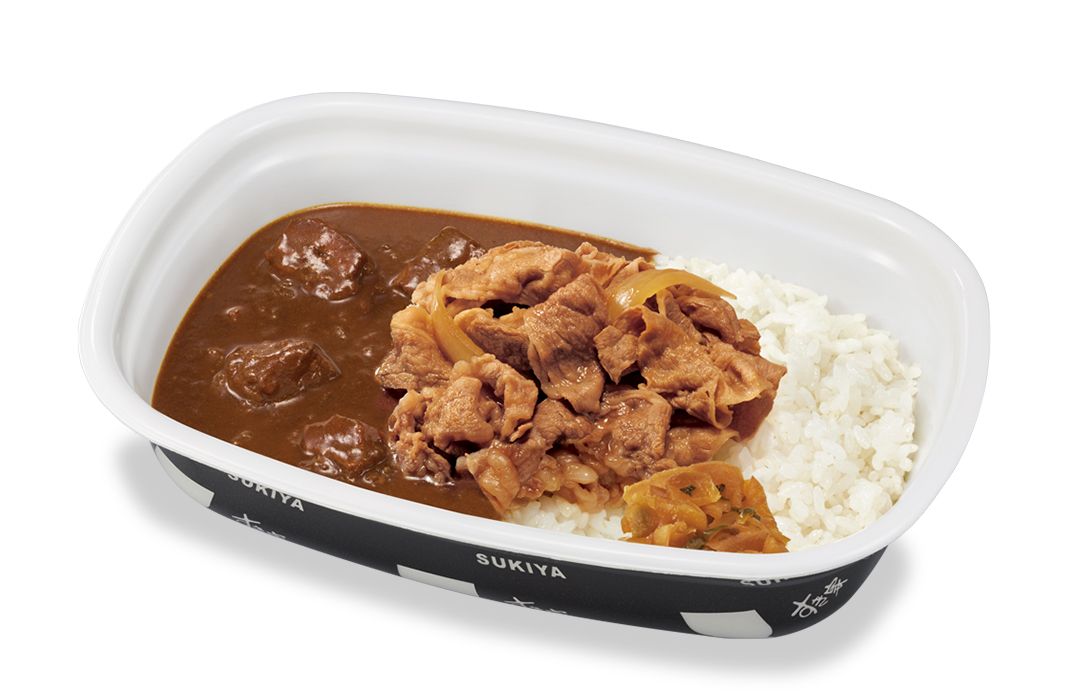 牛あいがけビーフカレー